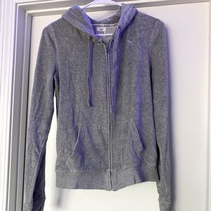 Gray Zip-up Jacket by PINK